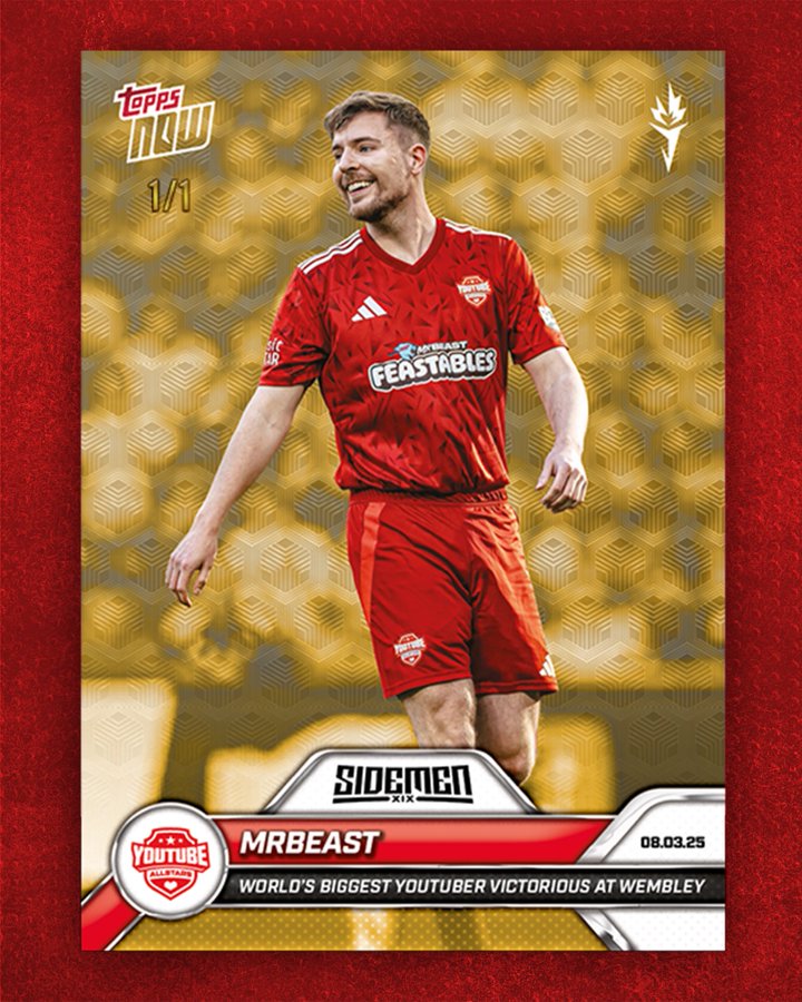 Mr Beast Trading Cards Are Now a Thing, Because Of Course They Are
