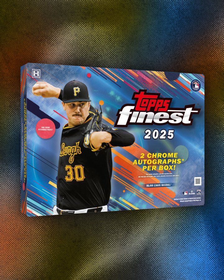 Paul Skenes Chosen as Cover Athlete for 2025 Topps Finest Baseball