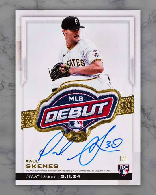 Paul Skenes MLB Debut Patch Card Controversy: The Chase, The Hype, and The Fallout