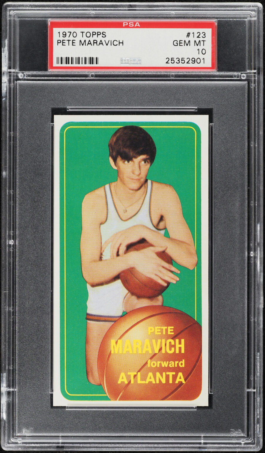 Pete Maravich Rookie Card Achieves Record Sale: A Historic Milestone for Basketball Collectibles