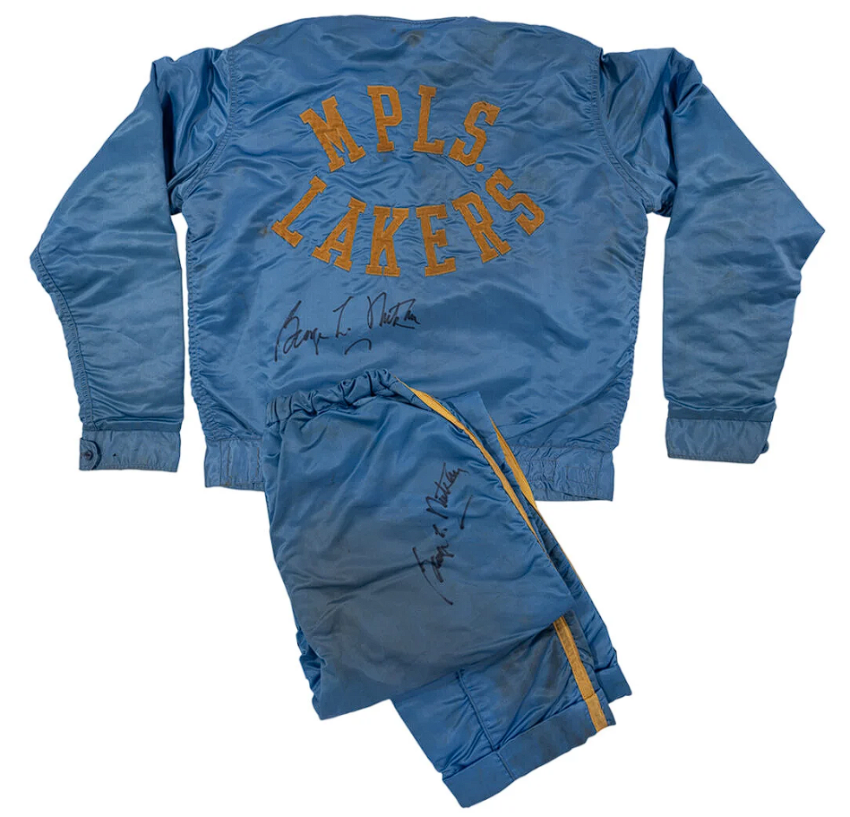 SCP's Spring Premier Auction Showcases George Mikan Warm-Up Suit and High-Grade Vintage Cards