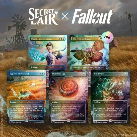 Secret Lair: Rad Superdrop Magic Release Featuring Fallout Collaborati