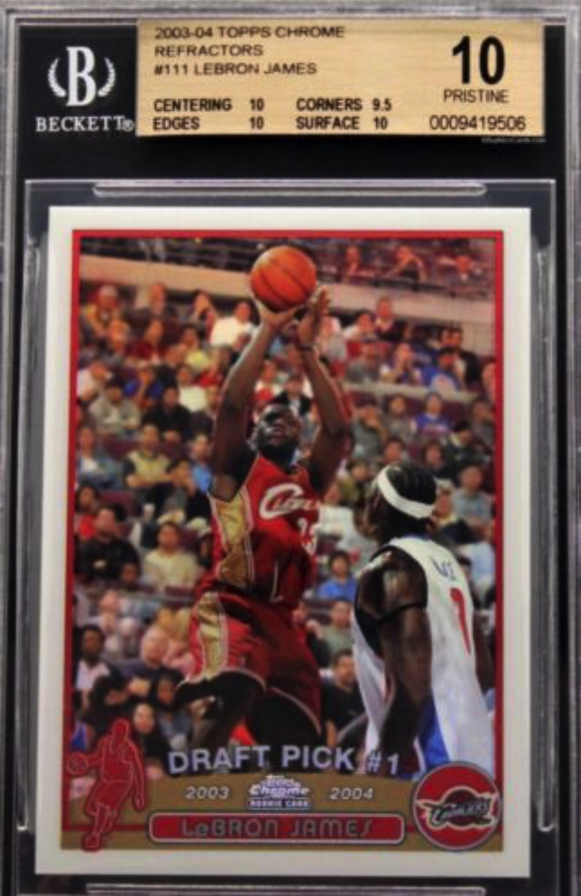 The Best LeBron James Rookie Cards