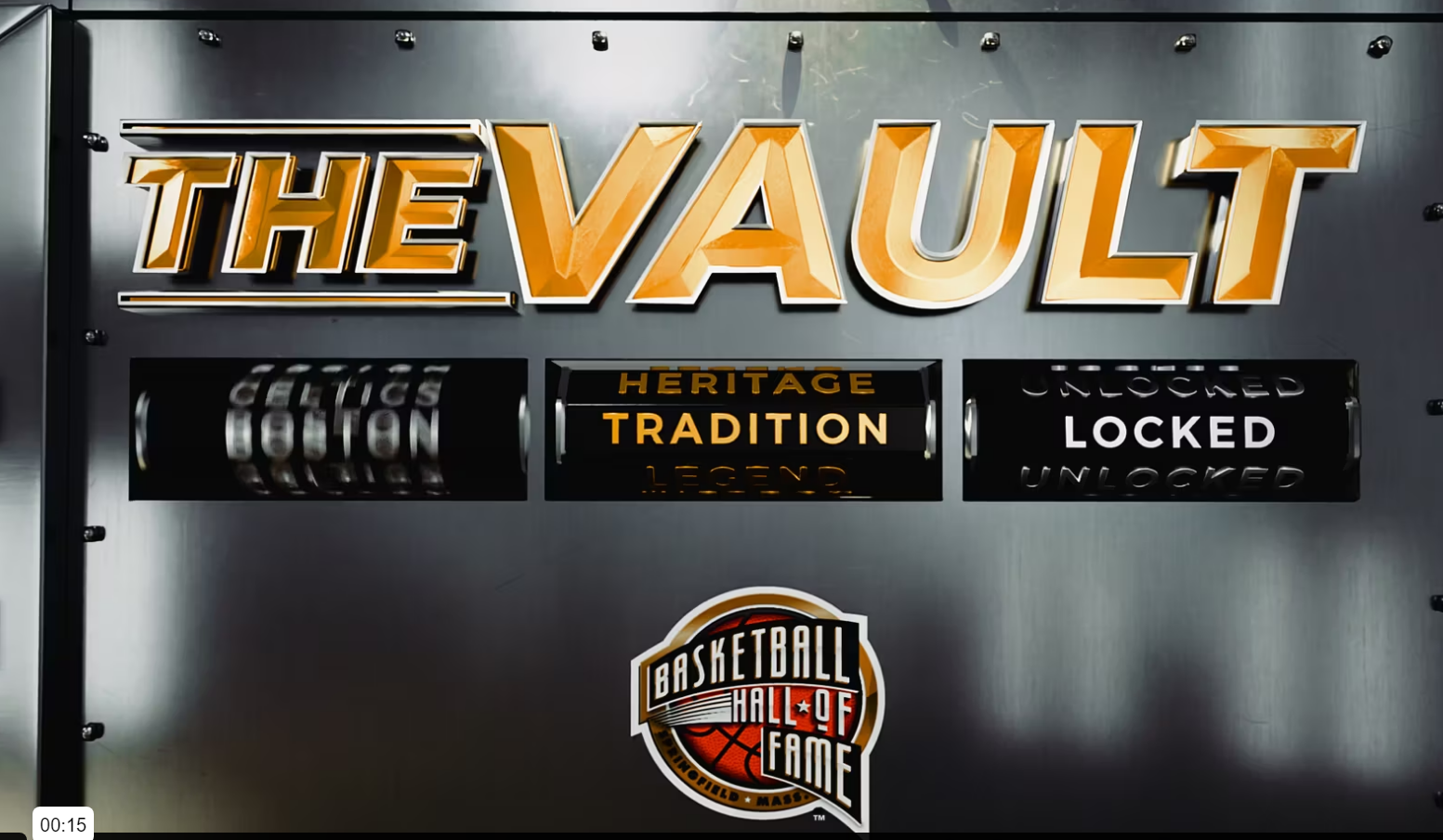 "The Vault: Boston Celtics Unlocked" - A New Exhibit at the Naismith Basketball Hall of Fame