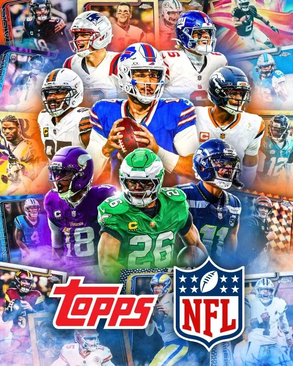 Topps Returns as Exclusive NFL Card Maker with 2025 Chrome Football
