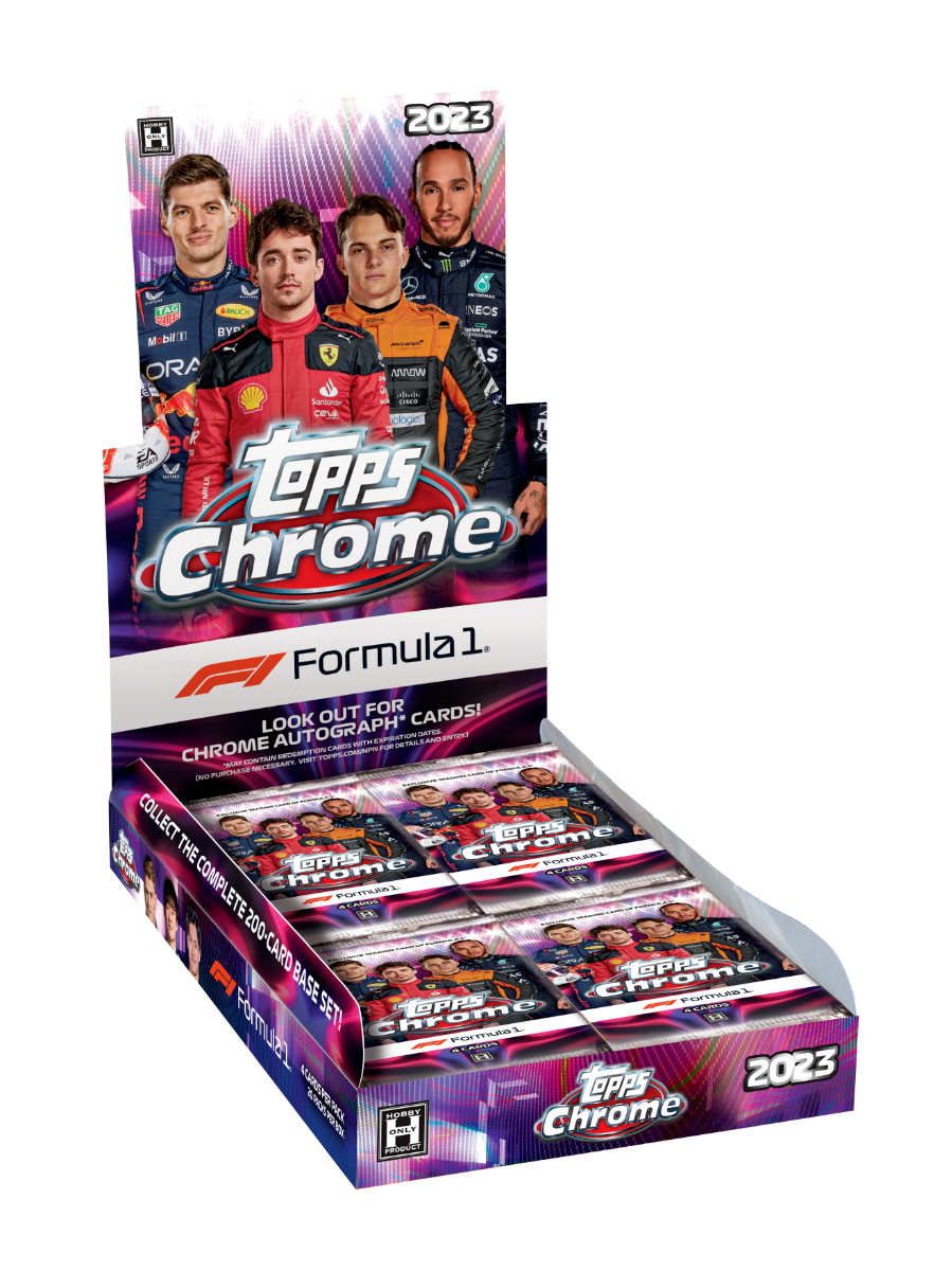 Topps Secures Extended Partnership with Formula 1 for Trading Cards and Stickers