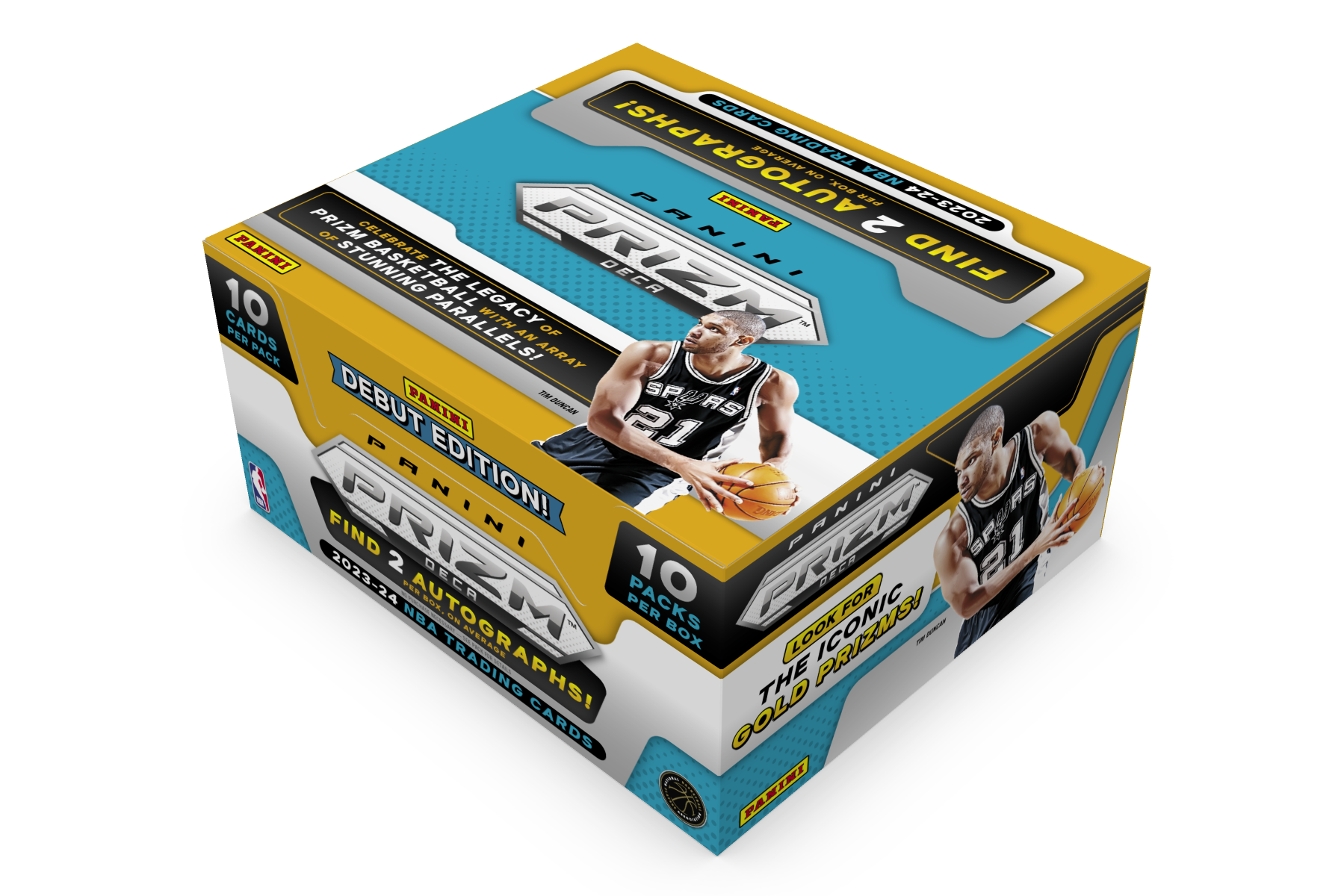 Unveiling the 2023-24 Panini Prizm Deca NBA Trading Card Box: A Must-Have for Basketball Collectors