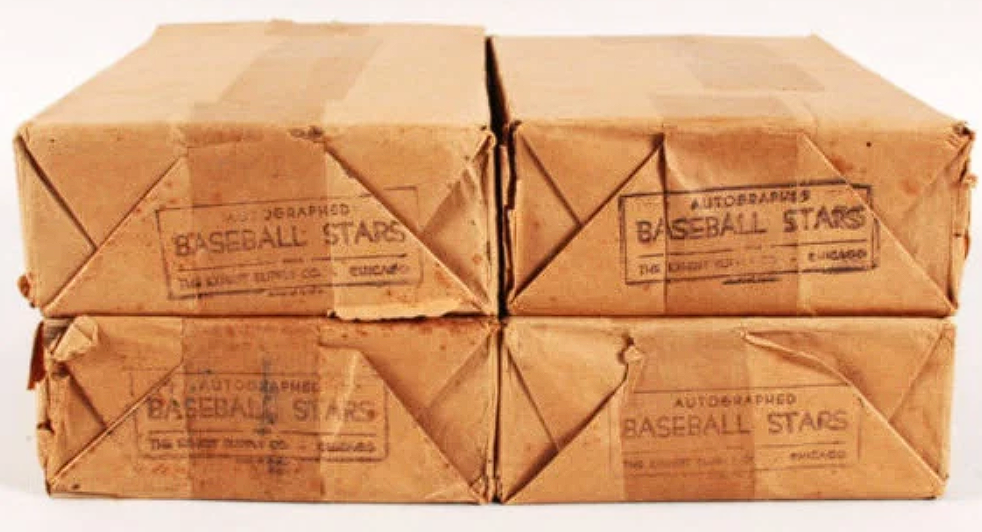 Vintage 1963 Exhibit Baseball Card Packs Achieve Remarkable Sale Price at Auction